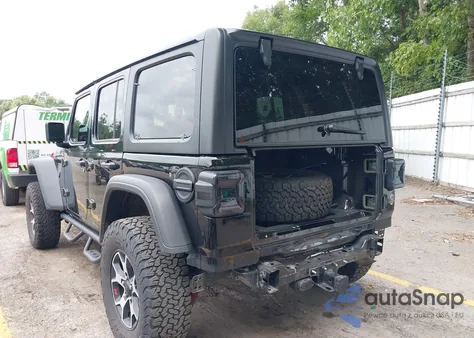 2021 Jeep Wrangler Unlimited Rubicon 4X4 z USA, uszkodzony, nr VIN 1C4HJXFG7MW744419